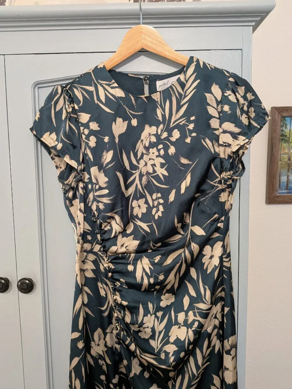 Petal & Pup Lisbeth Midi Dress - Picture 2 of 13